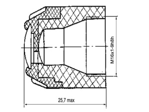 Габариты колпачка КС-6